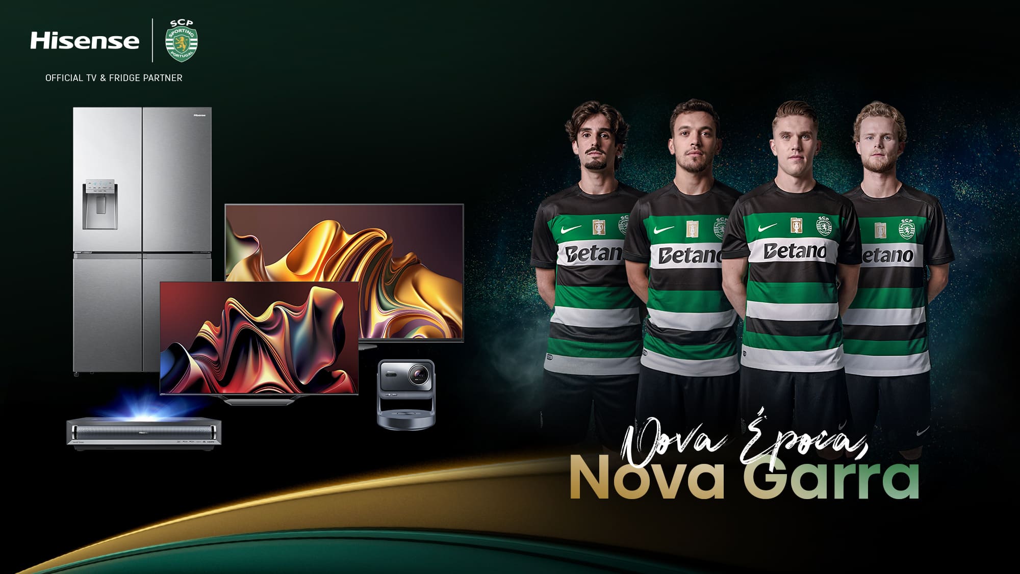 Hisense e Sporting Clube de Portugal
