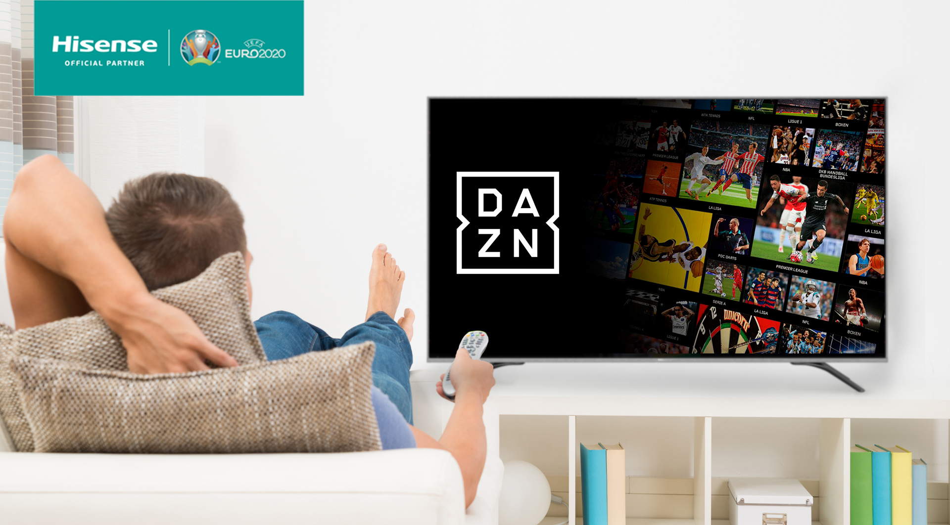 DAZN ya está disponible en los televisores Hisense