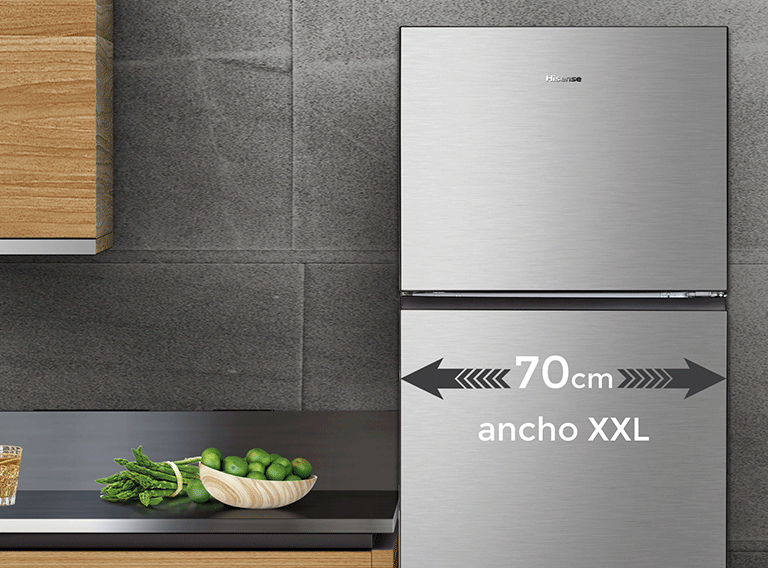 Frigorífico con ancho XXL Hisense