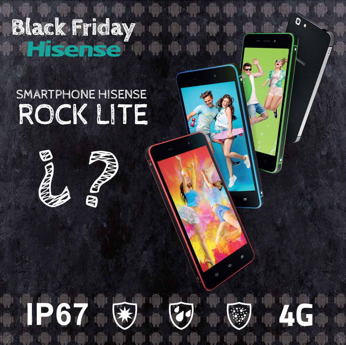 Smartphone Rock Lite Hisense