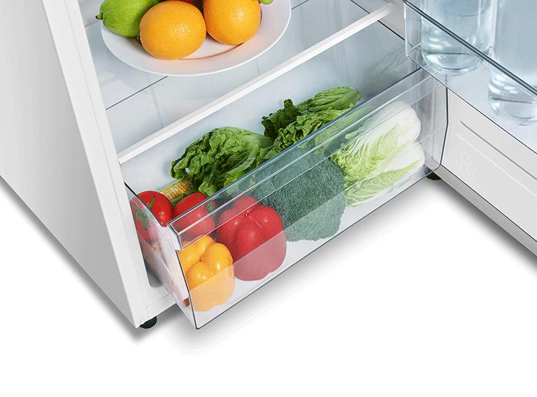 Frigorífico con cajón de verduras y frutas Hisense