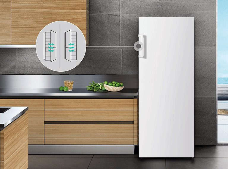 blanc Réfrigérateur 1 porte cooler Hisense RL313D4AW1 A+ 