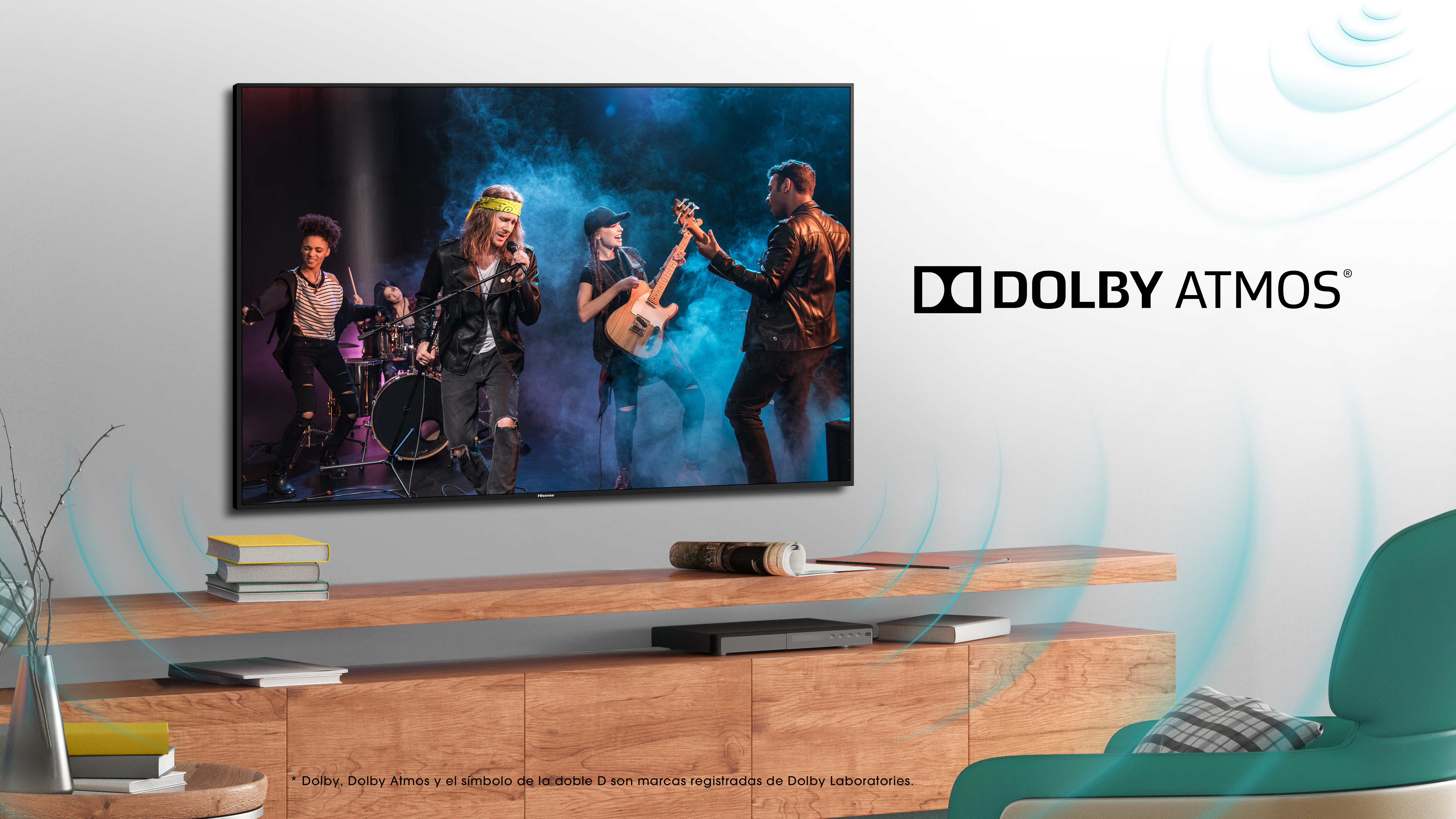 UHD TV Dolby Atmos Hisense