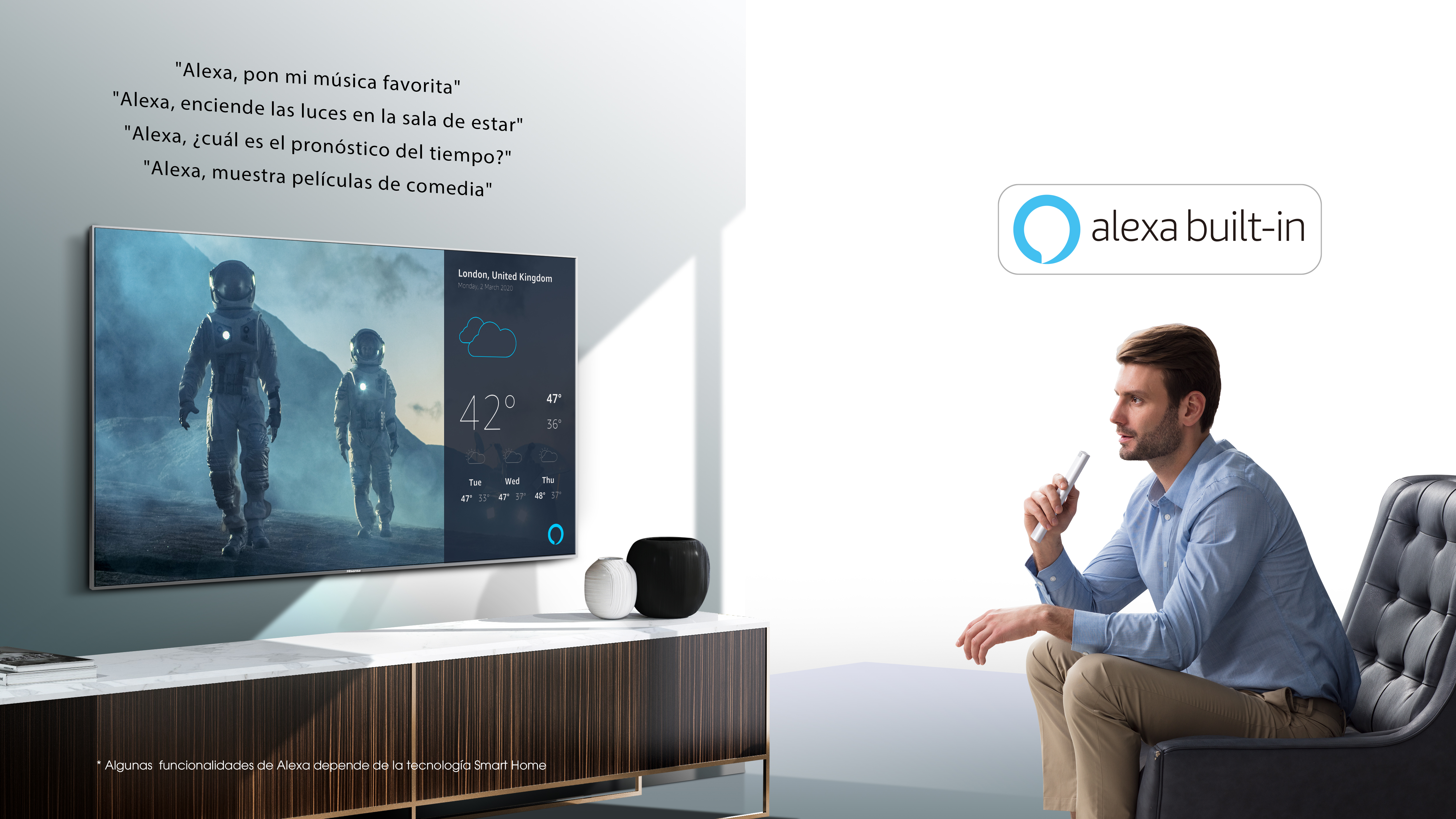 ULED TV ALEXA BUILT-IN Hisense