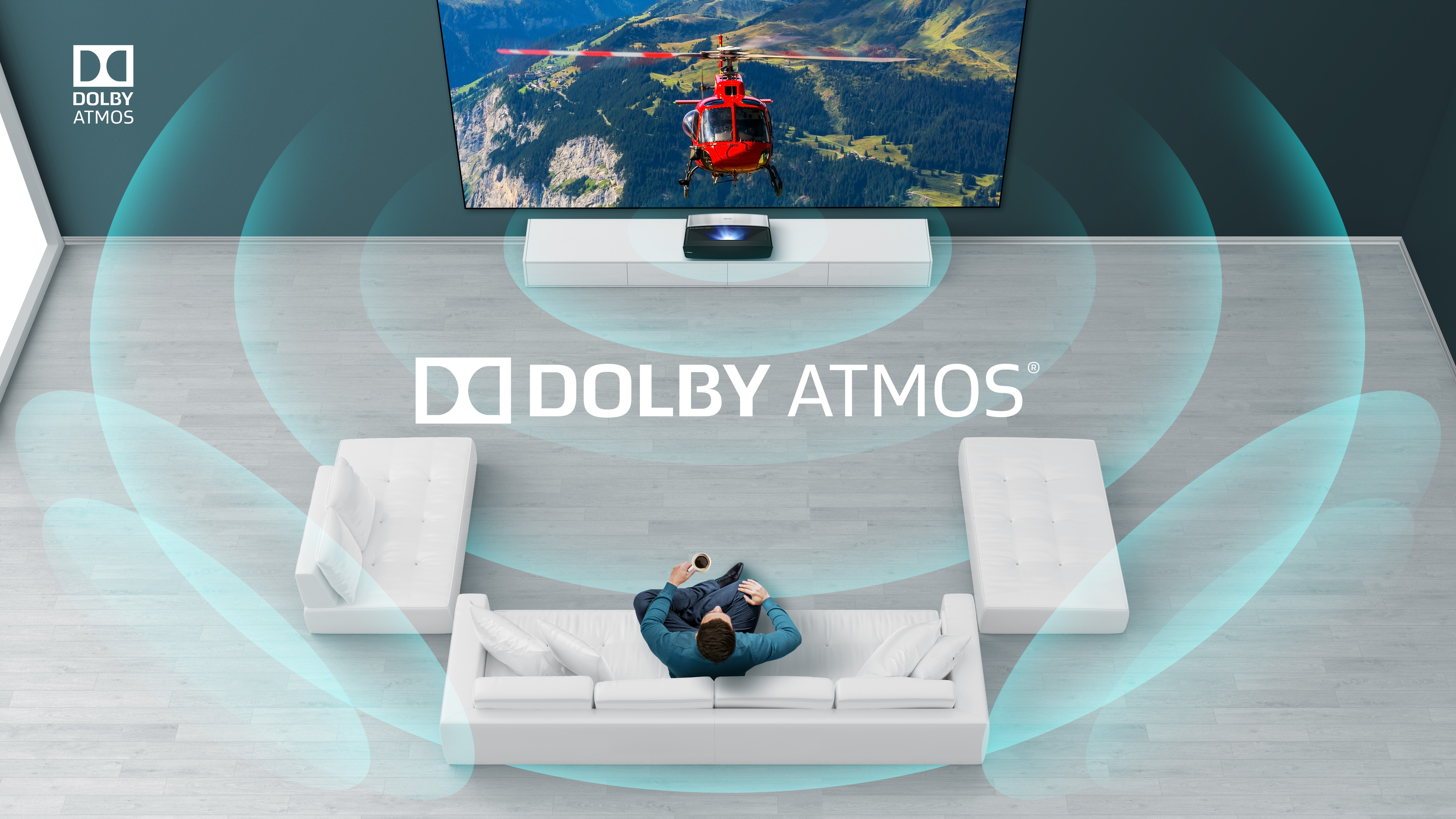 Laser TV AUDIO DOLBY ATMOS® Hisense