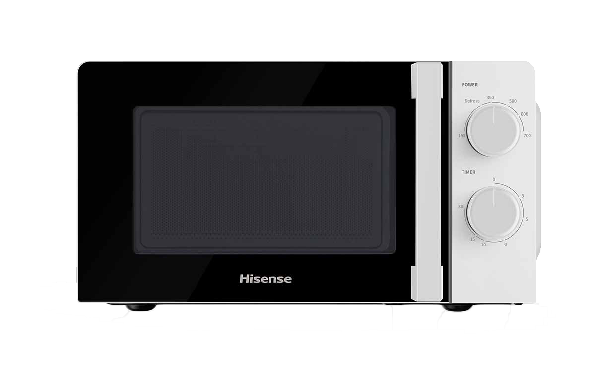 Hisense - Horno microondas H20MOWS1H, 20L    700W, 