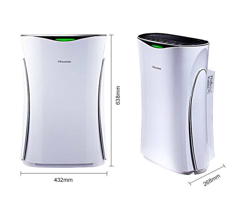 Purificador con dimensiones compactas Hisense