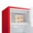 Una puerta RR220D4ARF – Frigorífico 1 Puerta, Clase F , 165L, Rojo