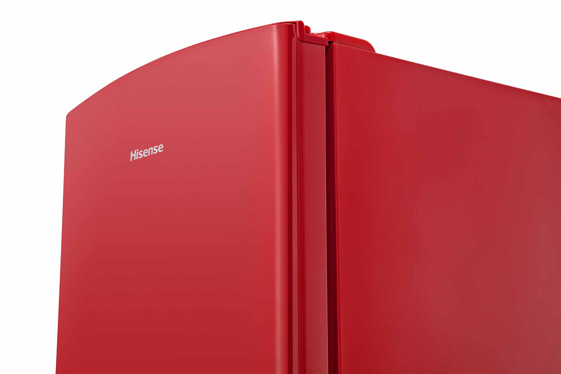 Hisense - RR220D4ARF – Frigorífico 1 Puerta, Clase F , 165L, Rojo