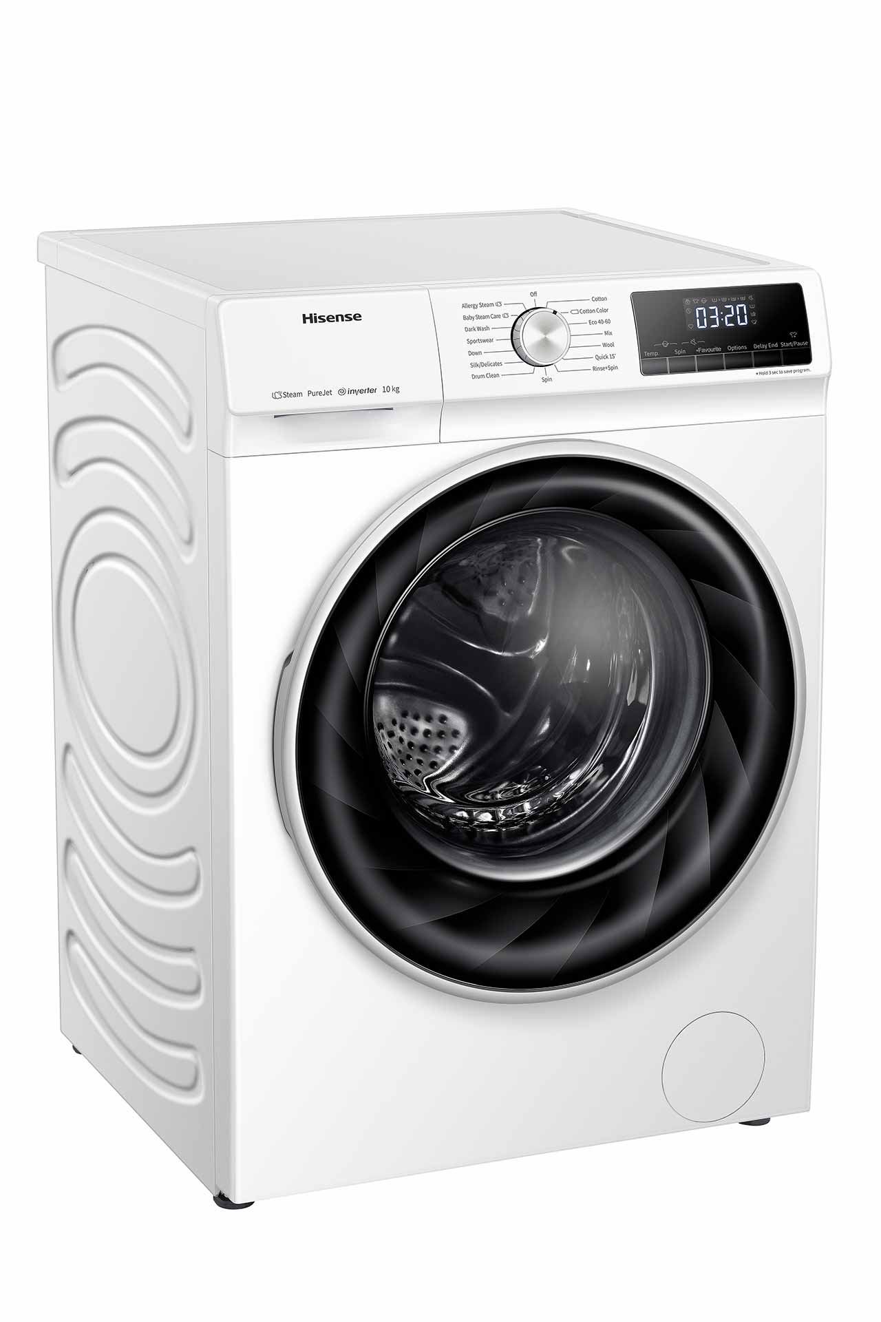 Lavadora Hisense WFGA10141VM 1400 rpm Blanco 10 kg