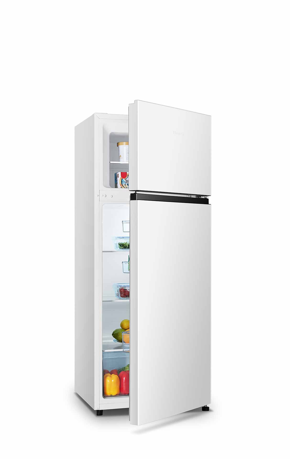 Hisense - RT267D4AWF – Frigorífico 2 Puertas, Clase F , 206L, Blanco