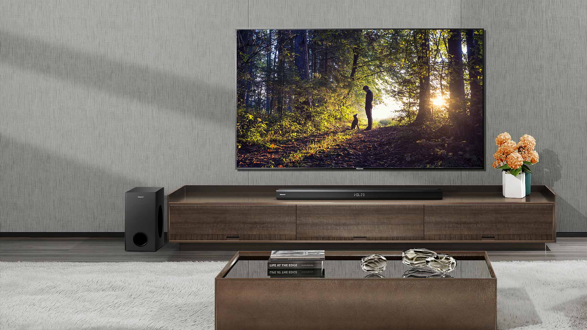 Potencia el sonido del Tv con la barra de sonido Hisense