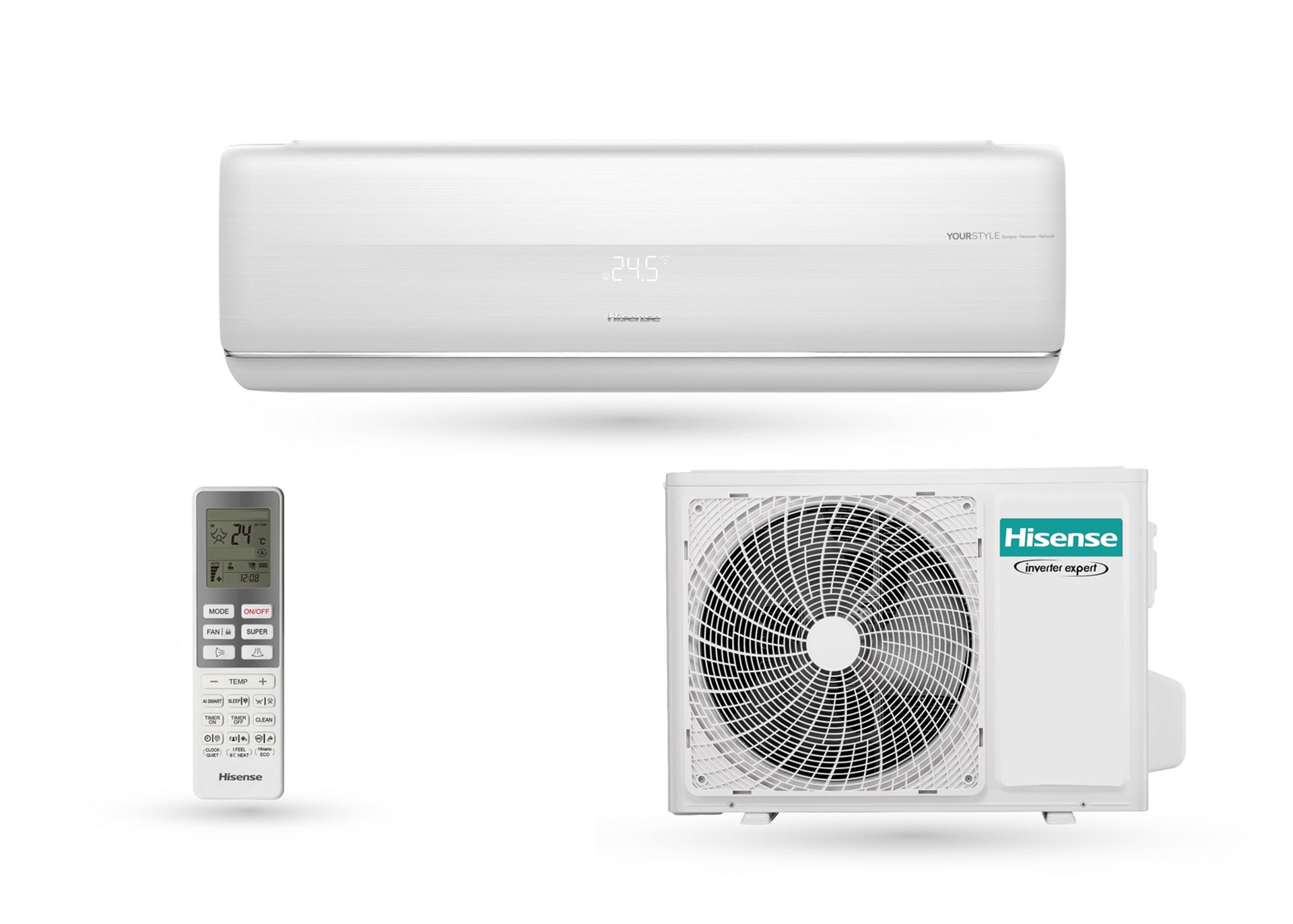 Hisense - Aire acondicionado Freshmaster QF35XW00