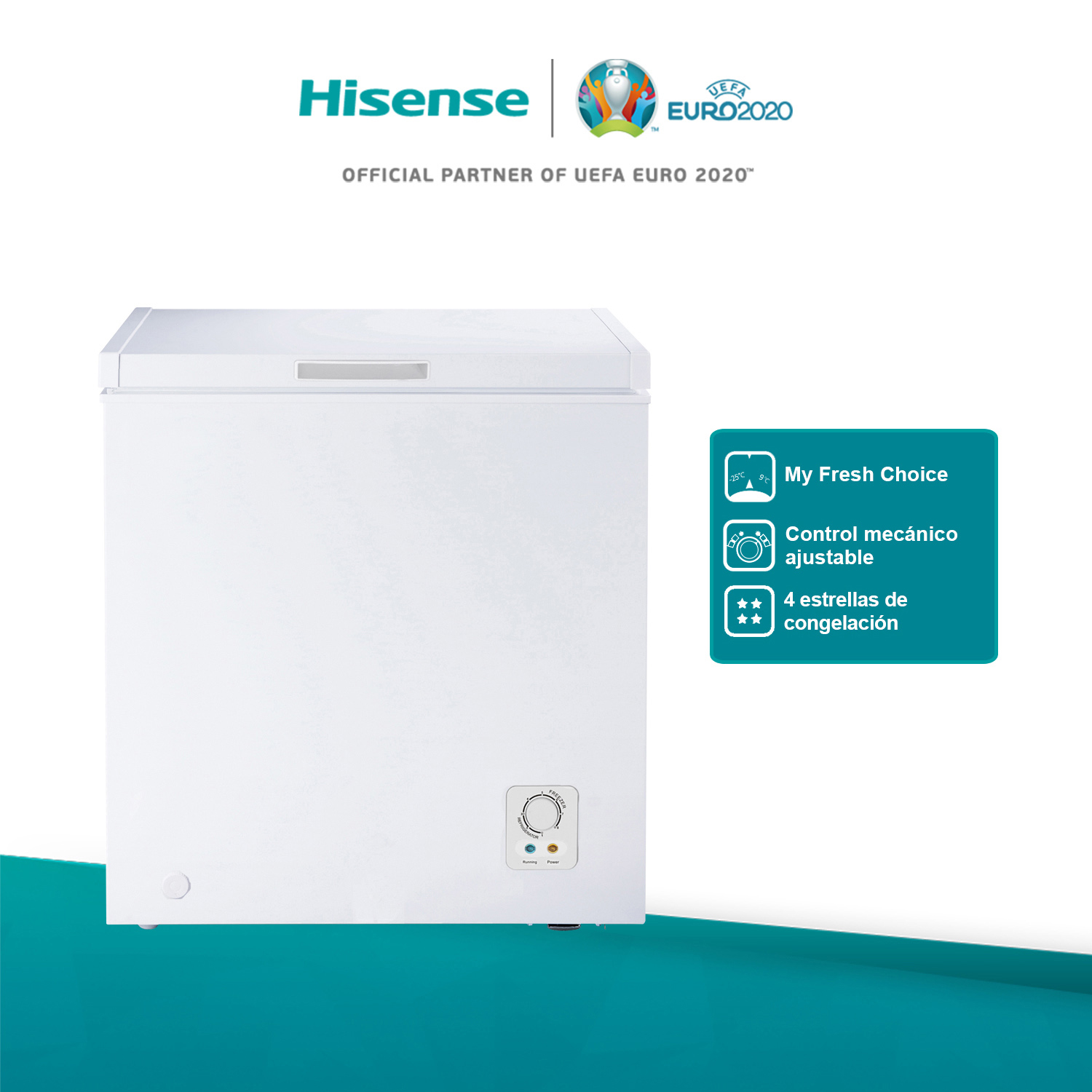 Hisense - Arcón Congelador FT125D4AWF