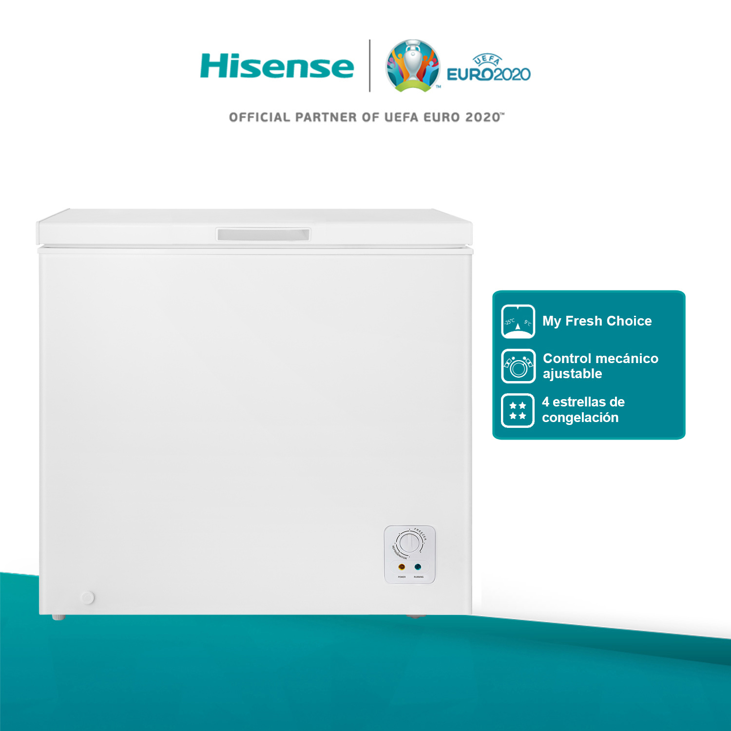 Hisense - ARCÓN CONG. FT325D4HW1