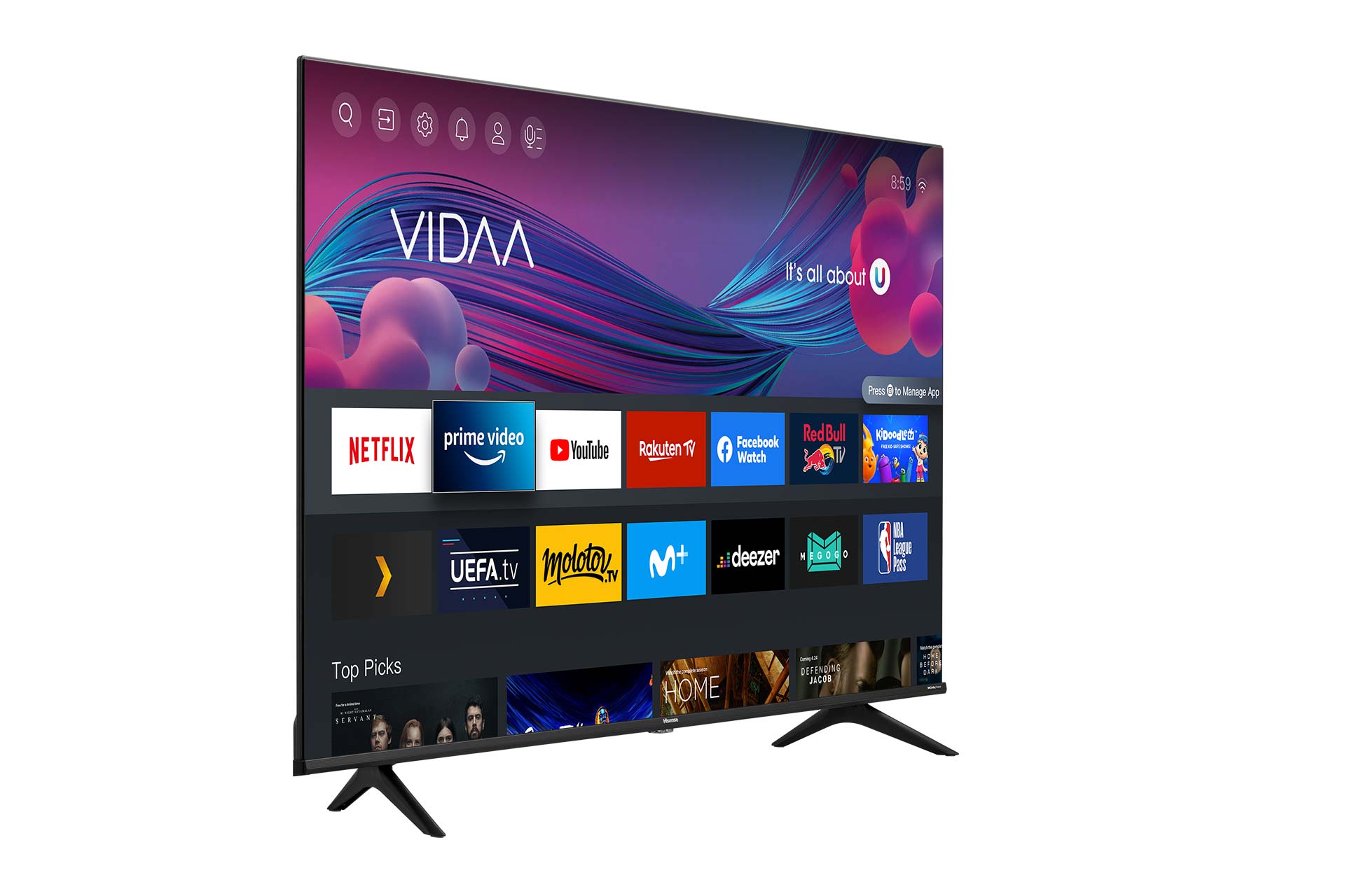 Hisense - UHD TV 75A6G 75″