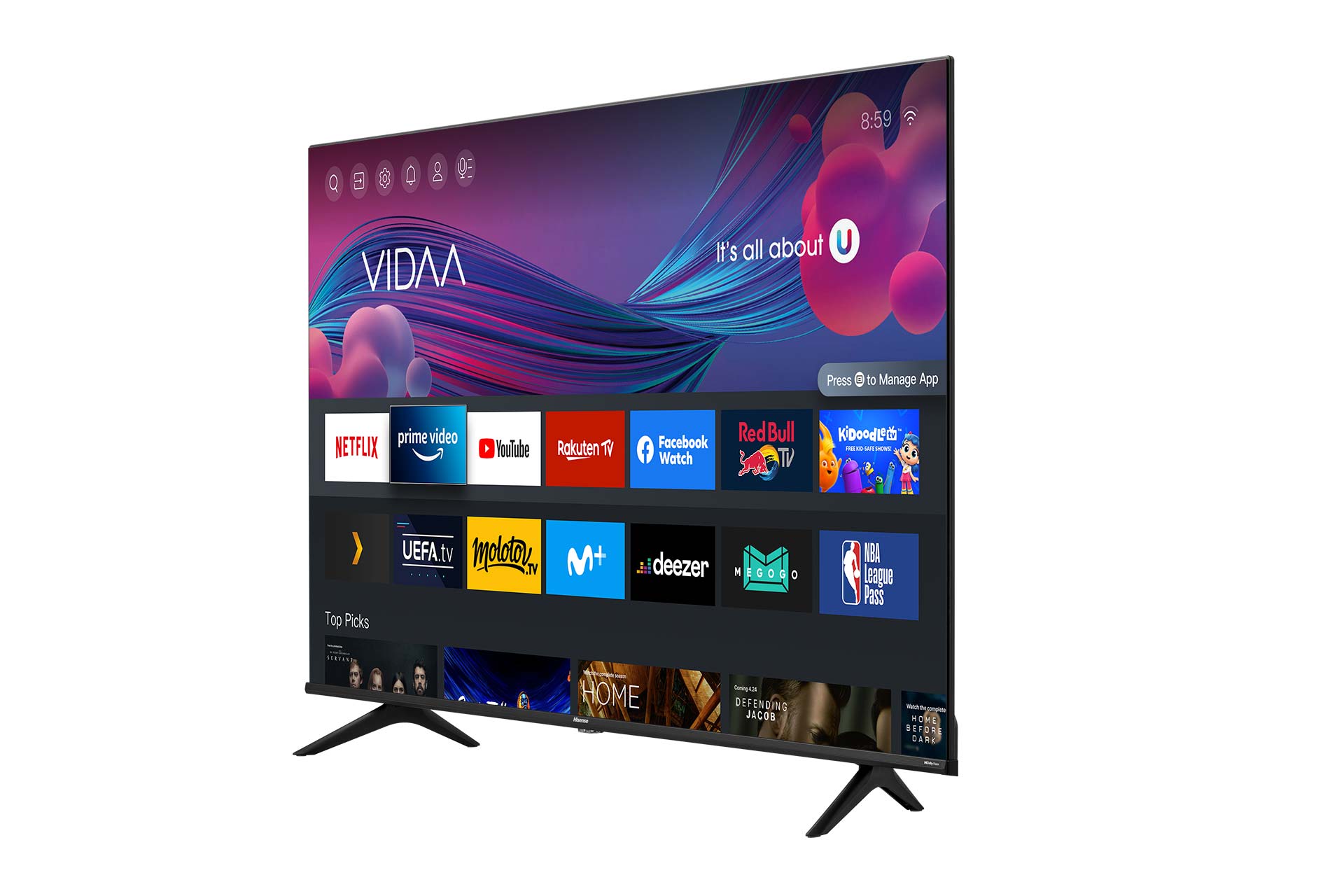 Hisense - UHD TV 55A6G 55″