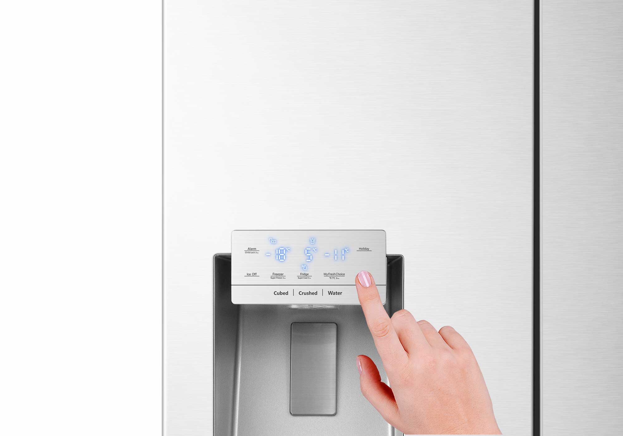 Frigorífico con control electrónico preciso de la temperatura Hisense