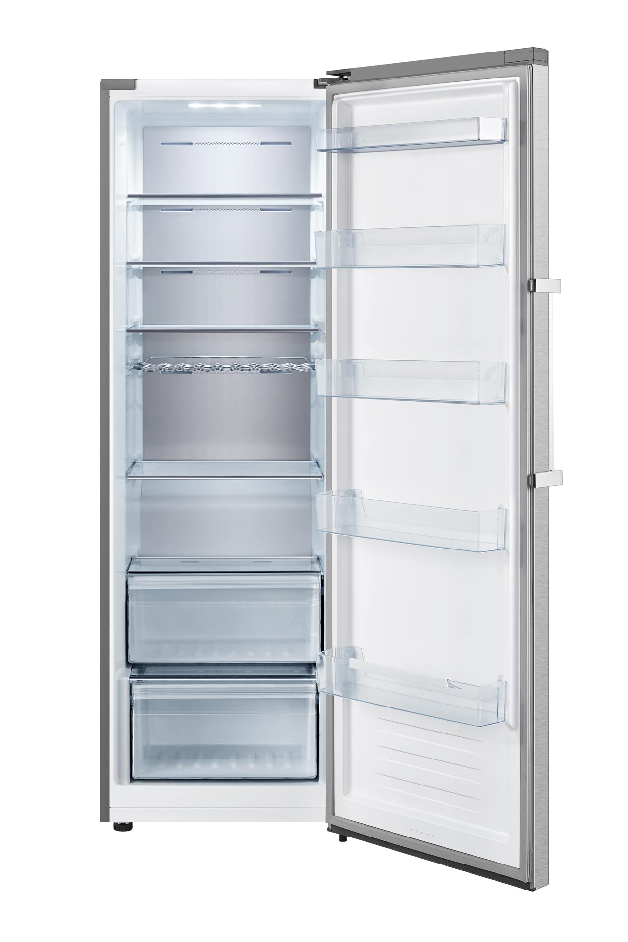 Hisense - RL481N4BIE – Frigorífico 1 Puerta, Clase E , 370L, Inox