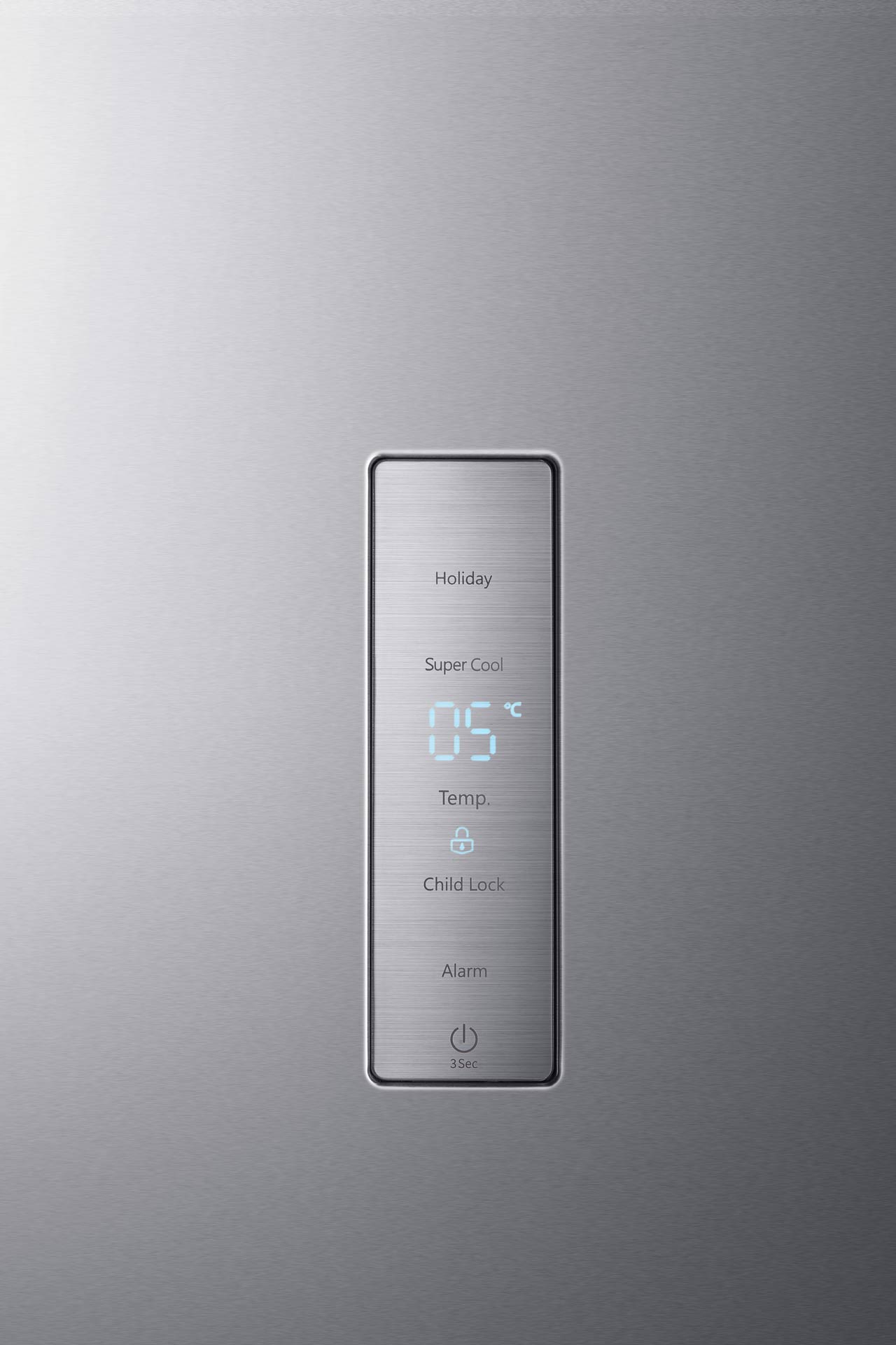 Hisense - RL481N4BIE – Frigorífico 1 Puerta, Clase E , 370L, Inox