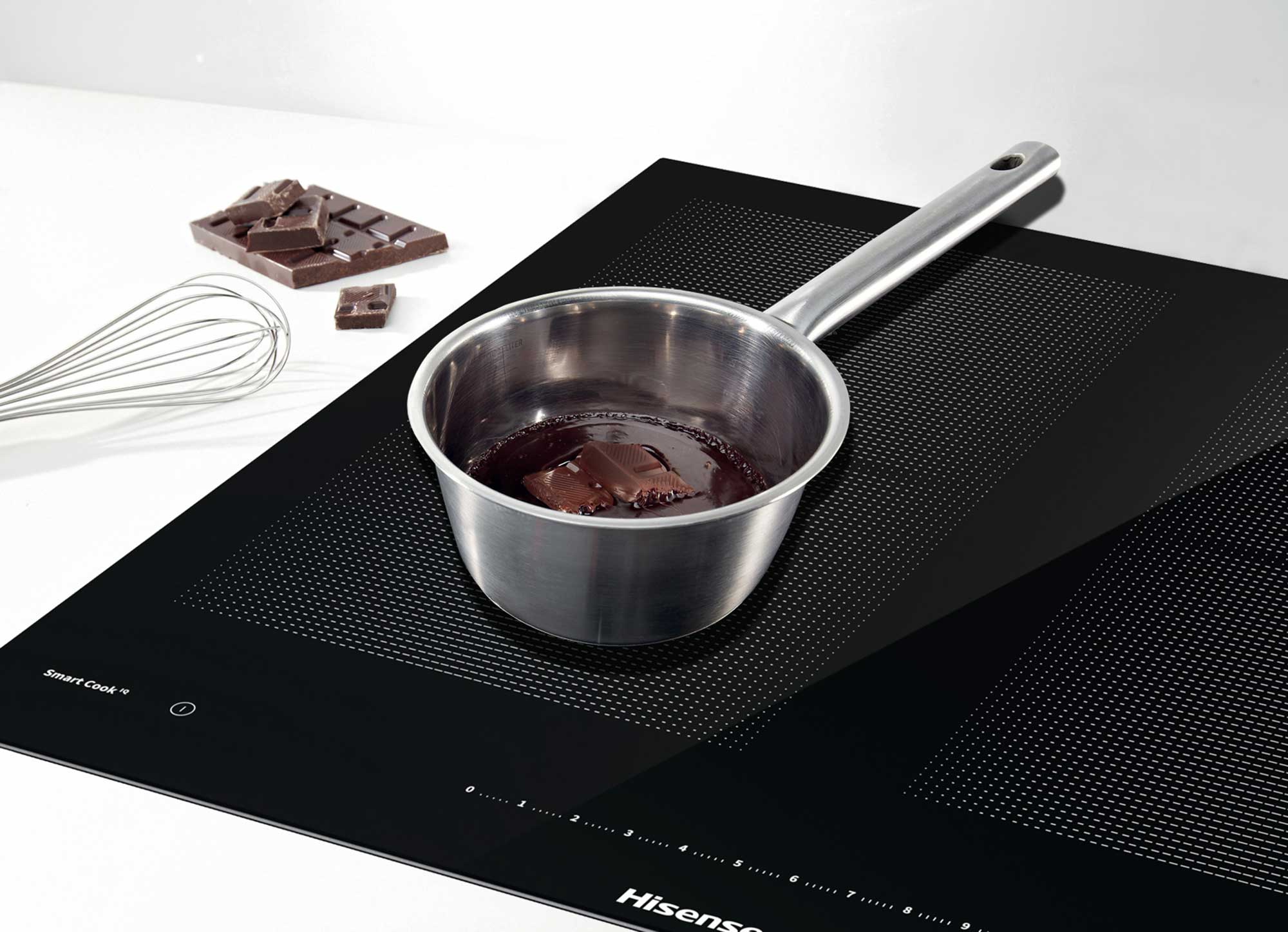 Placa de inducción con Smart Cooking Hisense