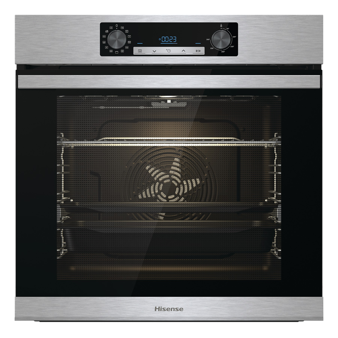 Hisense - BSA65226AX – Horno Hidrolítico, Cocción Vapor Añadido, Clase A, 77L, Gris Inox