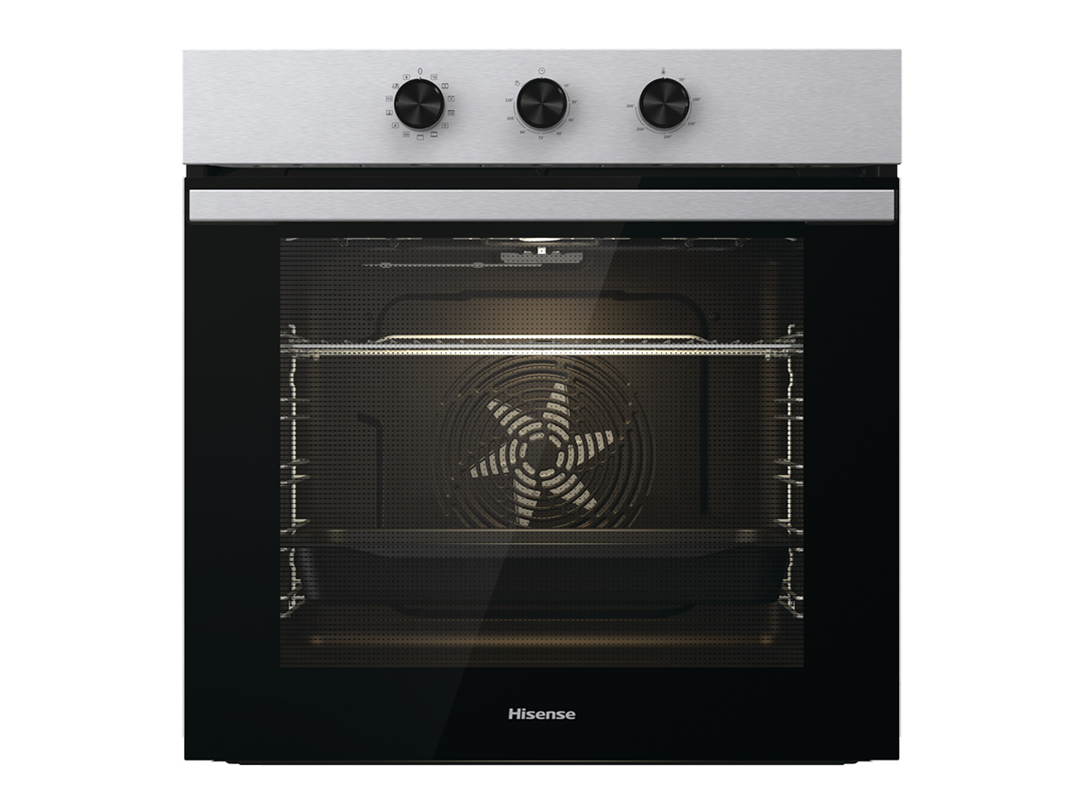 Hisense - Horno Limpieza a Vapor BI61111AX, Horno Multifunción, 