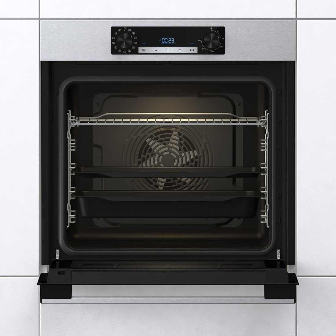 Hisense - Horno Limpieza a Vapor BSA65211CX