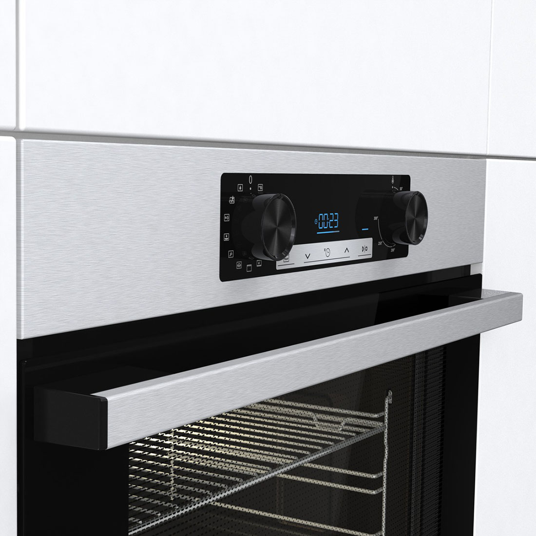 Hisense - Horno Limpieza a Vapor BSA65211CX