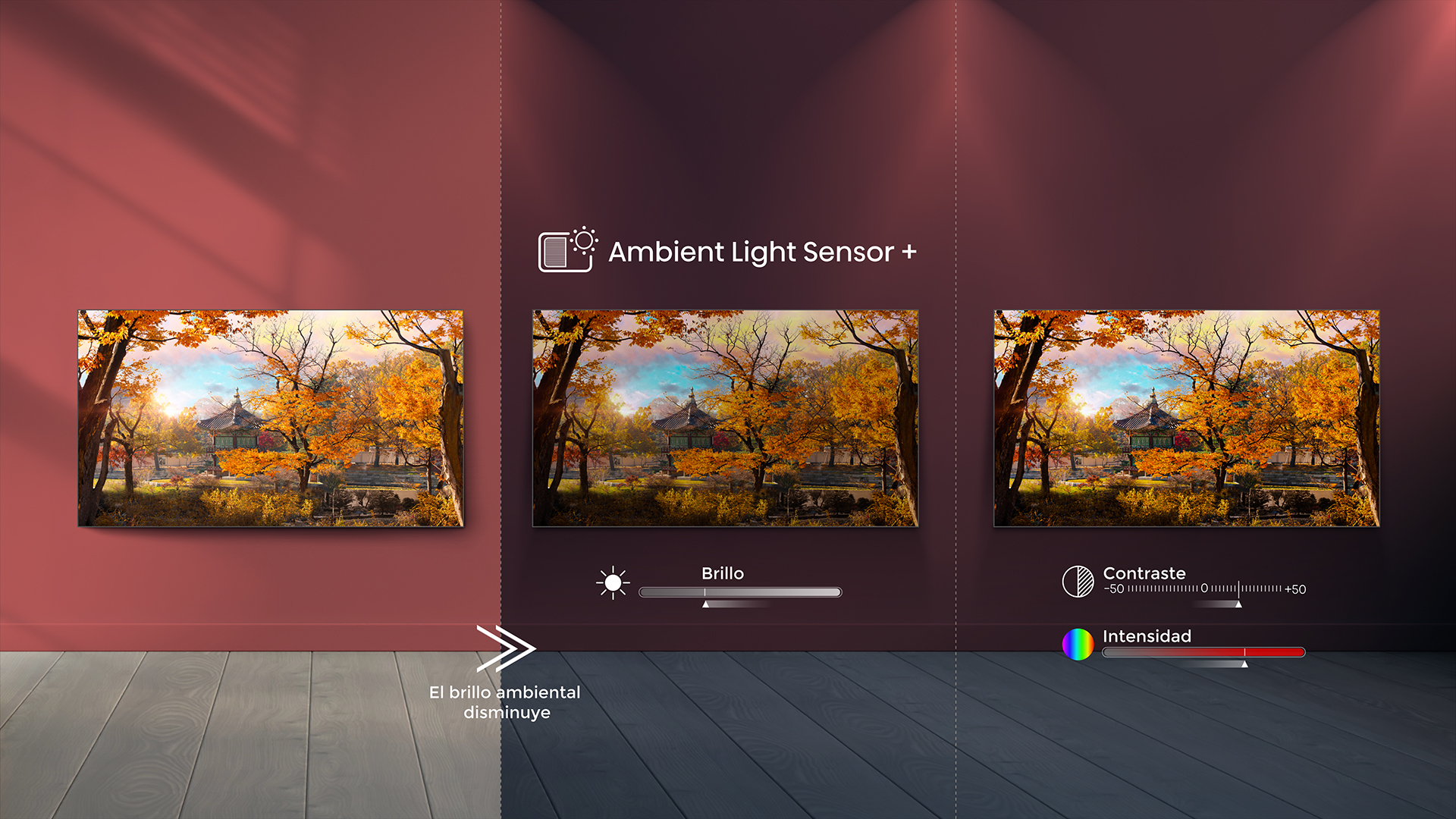 QLED TV Ambient Light Sensor+ Hisense