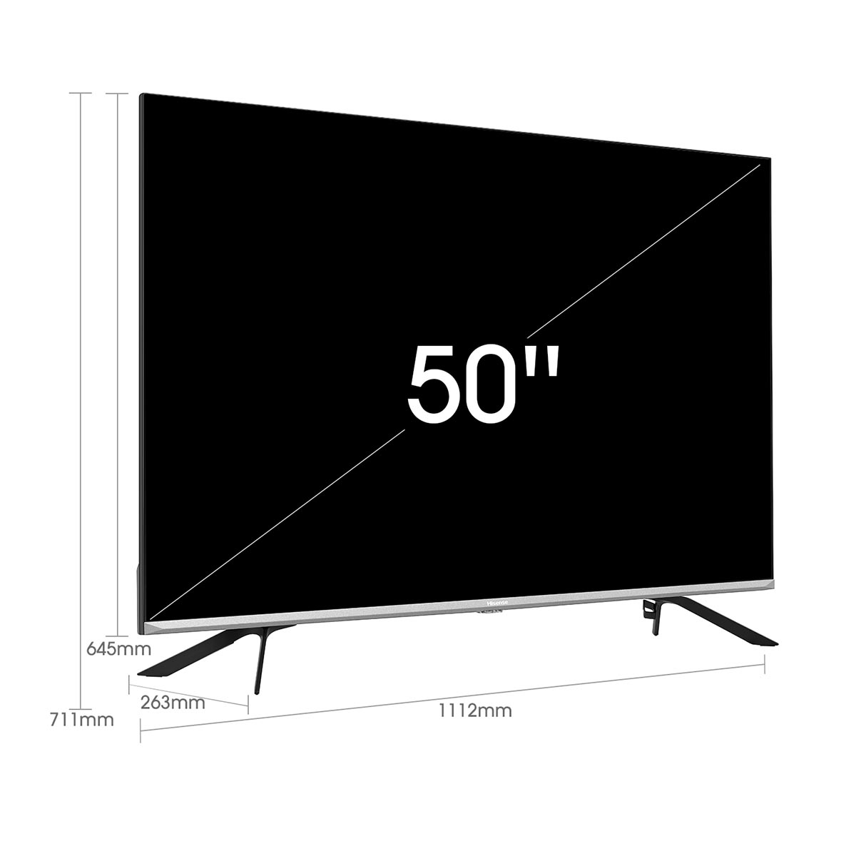 Hisense - QLED TV 50E7GQ 50″