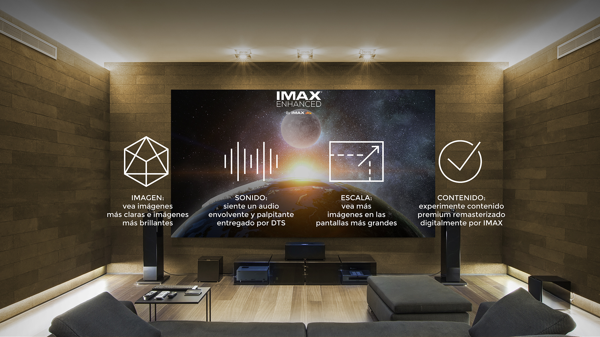 ULED TV tecnología IMAX ENHANCED Hisense