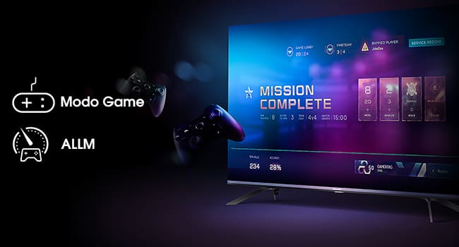 QLED TV game mode Hisense