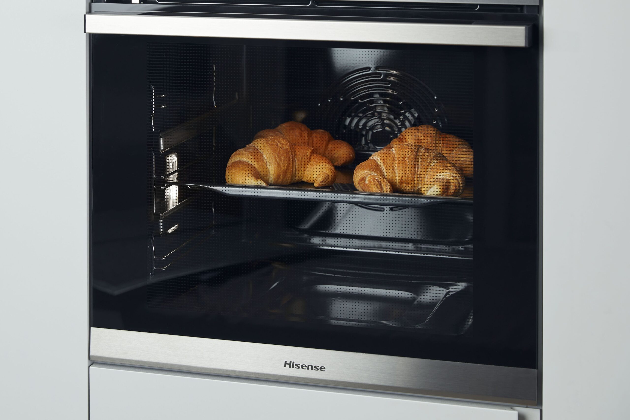 Hisense BI64211AX- Horno Multifunción, Even Bake 77L, Cocción Simultánea  x5, Cocción Congelados, Modo Grill/Pizza, Esmalte Fácil Limpieza, Puerta  Extraíble : : Grandes electrodomésticos