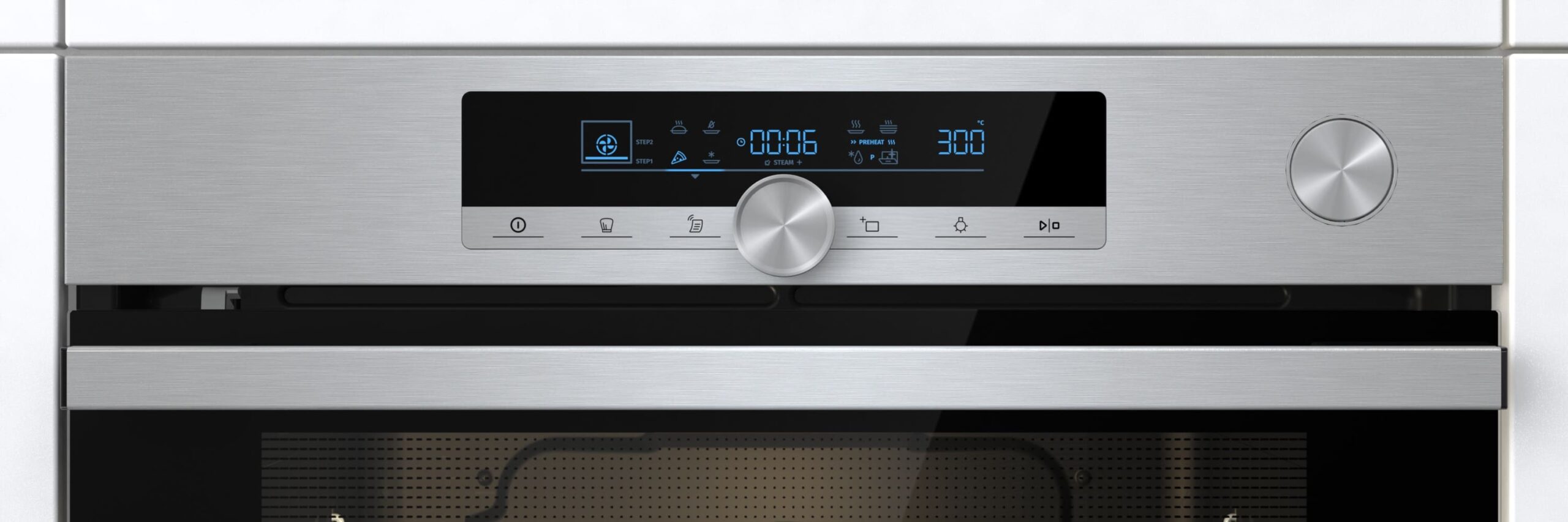 Horno con pantalla IconLed+ Hisense