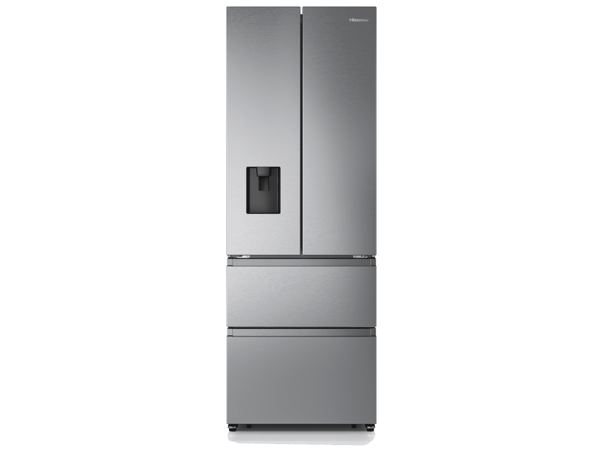 Hisense - RF632N4WIE – Frigorífico Combi Cajón Frances, Clase E , 485L, Inox