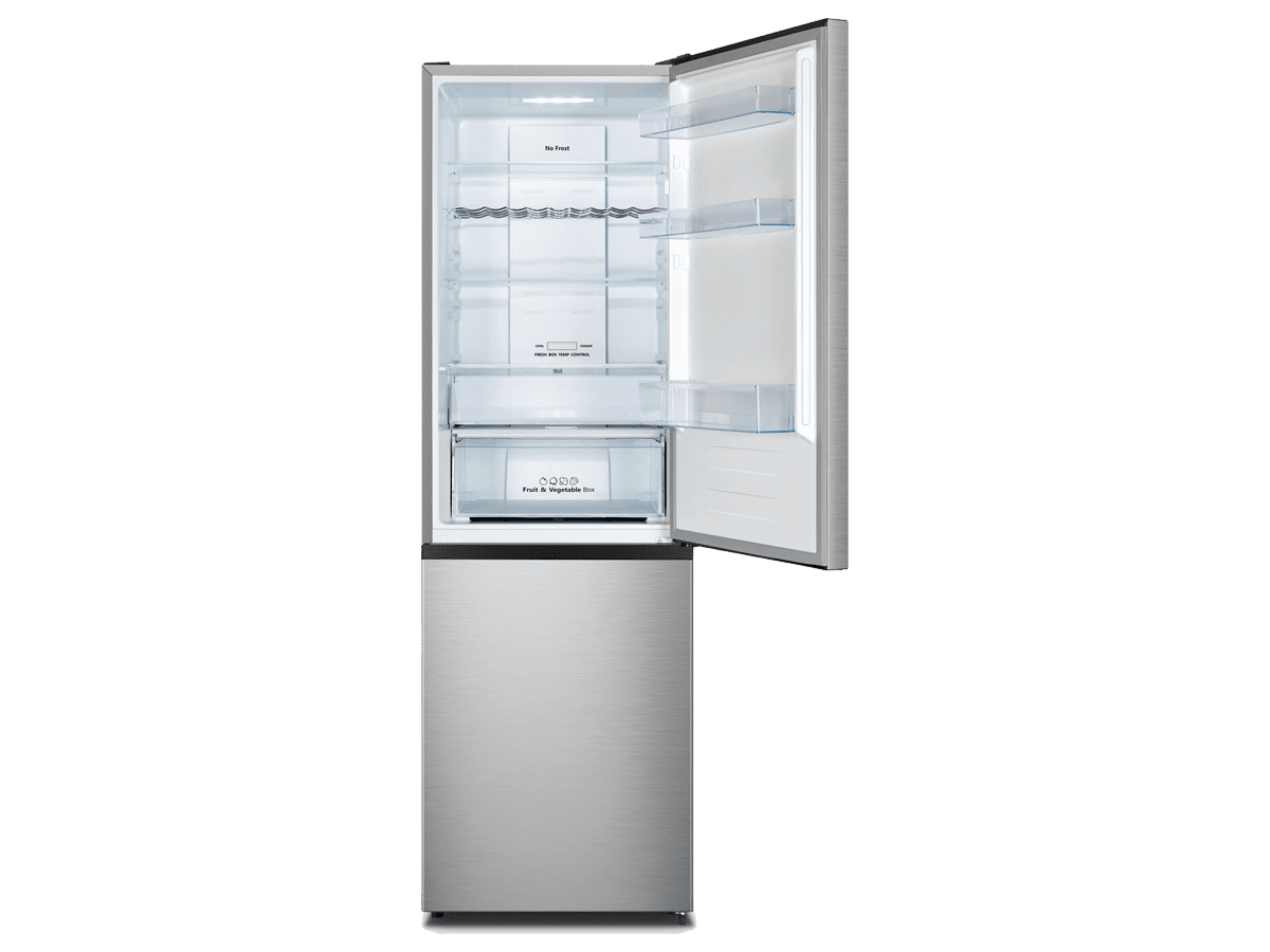 Hisense - RB390N4CCD – Frigorífico Combi 2 Puertas, Clase D , 304L, Inox