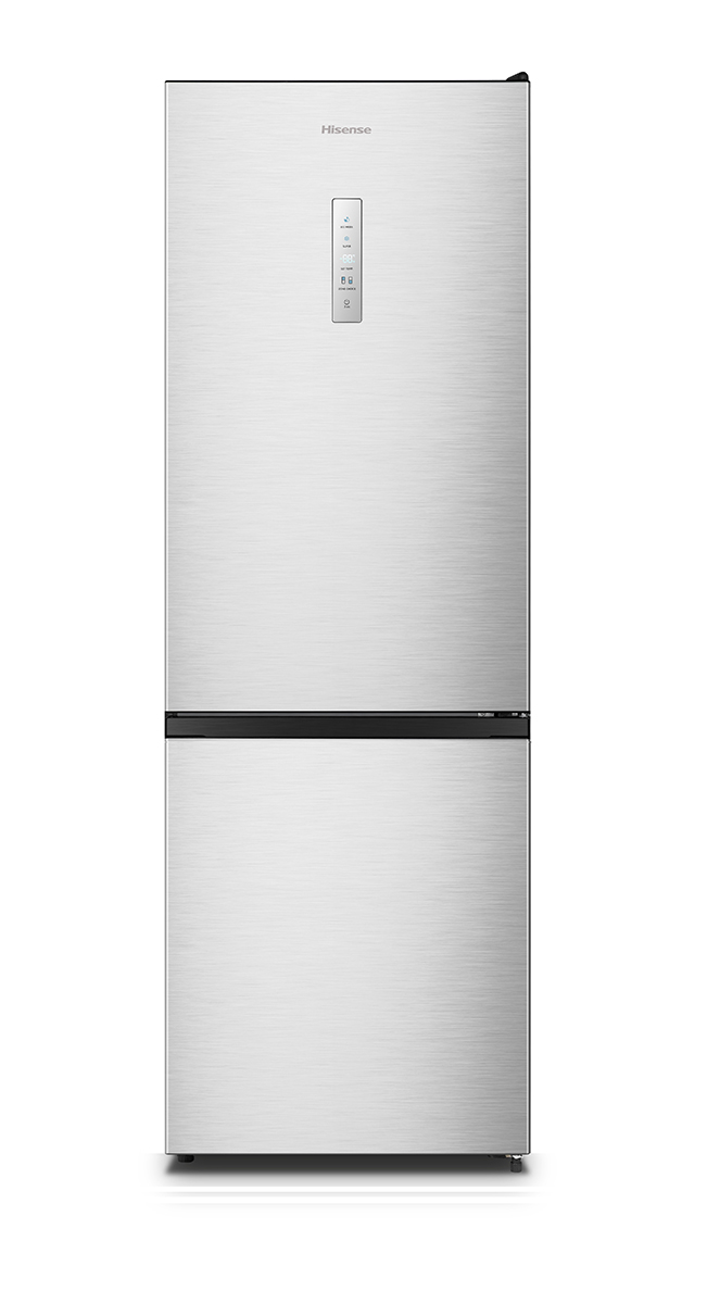 Hisense - RB372N4CCD – Frigorífico Combi 2 Puertas, Clase D , 292L, Inox