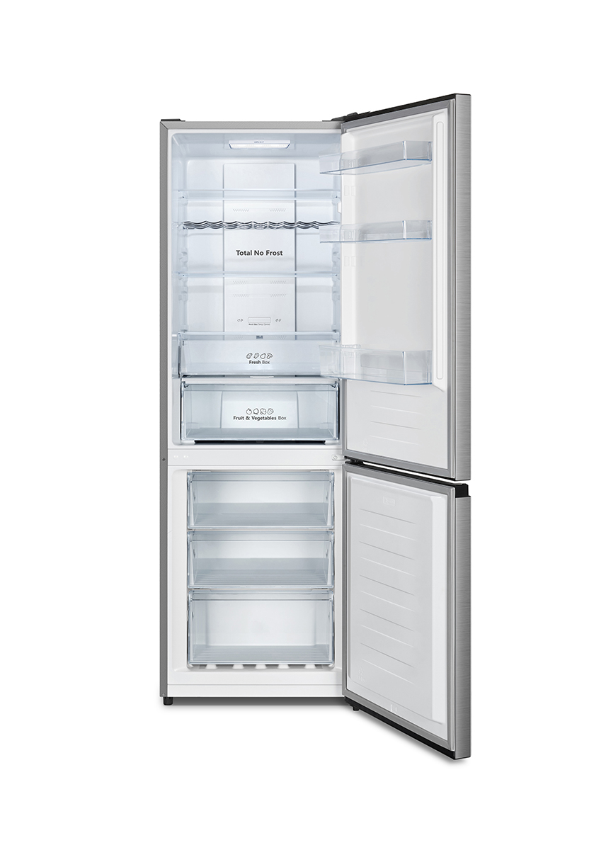 Hisense - RB372N4CCD – Frigorífico Combi 2 Puertas, Clase D , 292L, Inox