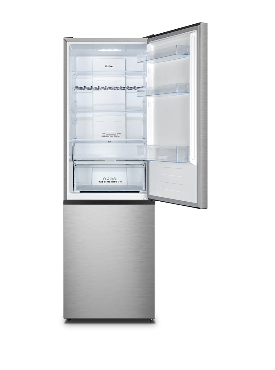 Hisense - RB372N4CCD – Frigorífico Combi 2 Puertas, Clase D , 292L, Inox