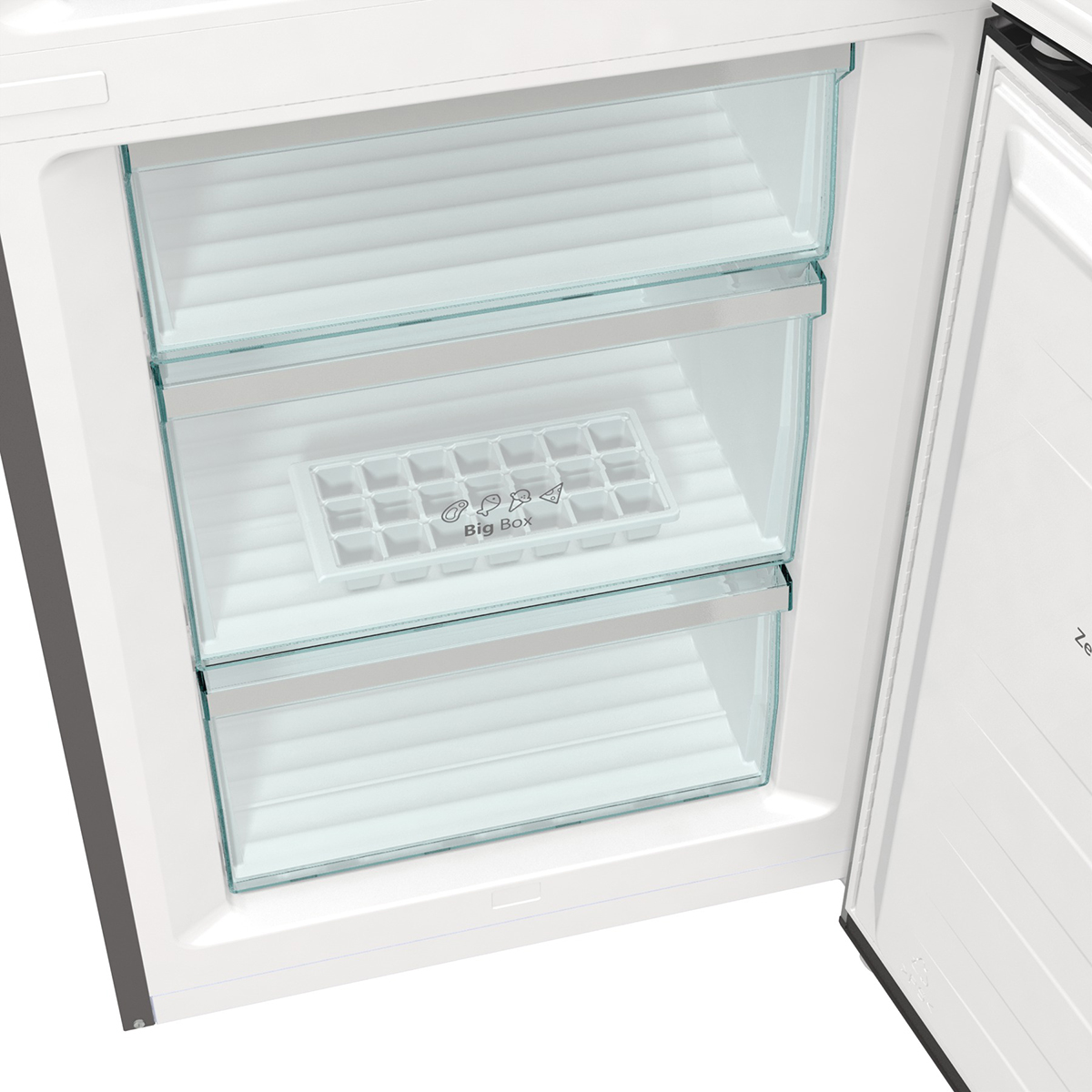 Hisense - RB470N4SIC – Frigorífico Combi 2 Puertas, Clase C , 361L, Inox