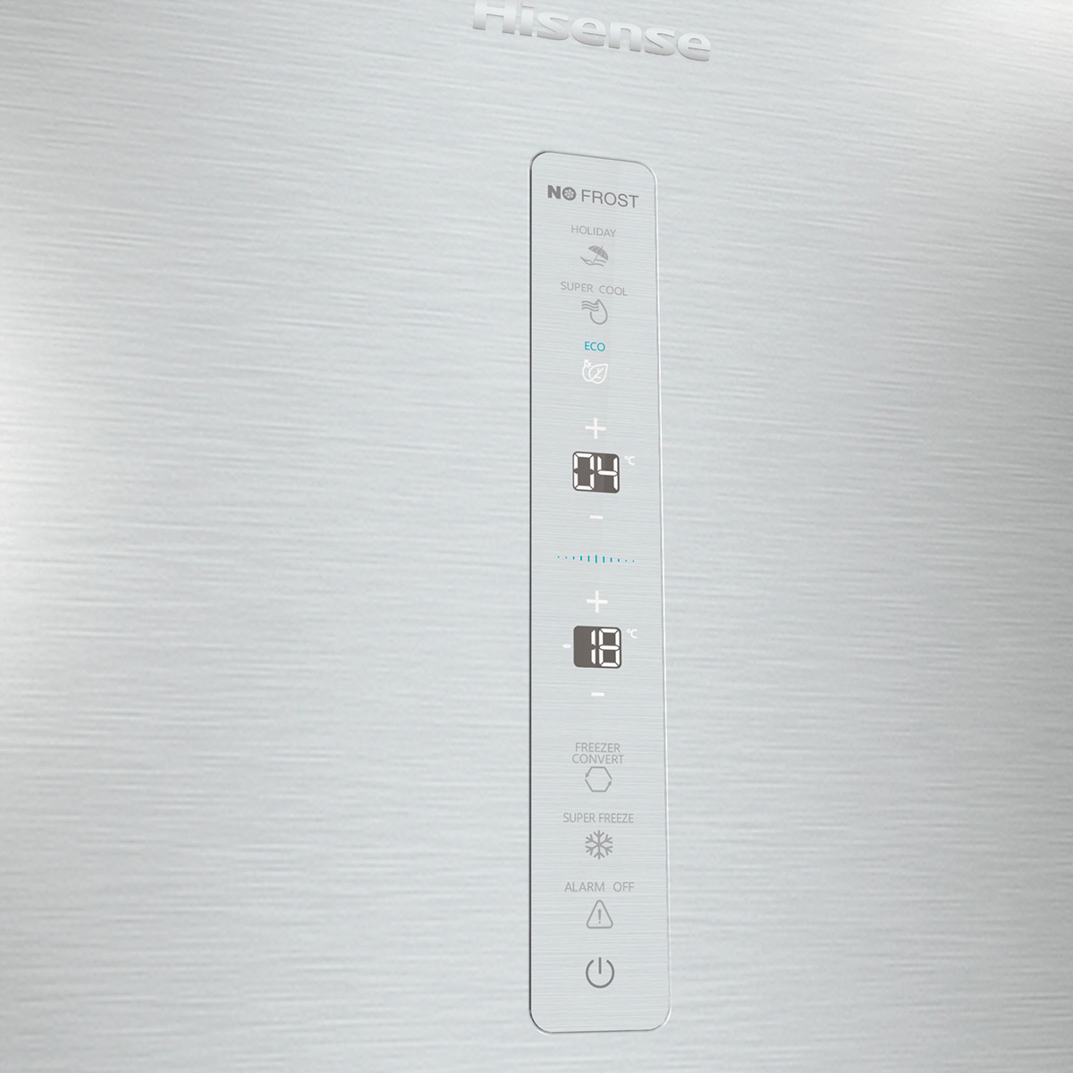 Hisense - RB470N4SIC – Frigorífico Combi 2 Puertas, Clase C , 361L, Inox