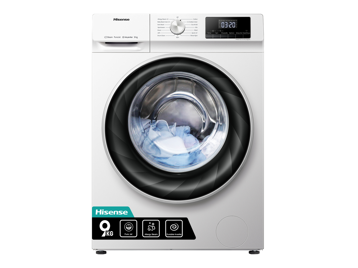 Lavadora Hisense Wfge901439vm Blanco 9kg con Ofertas en Carrefour