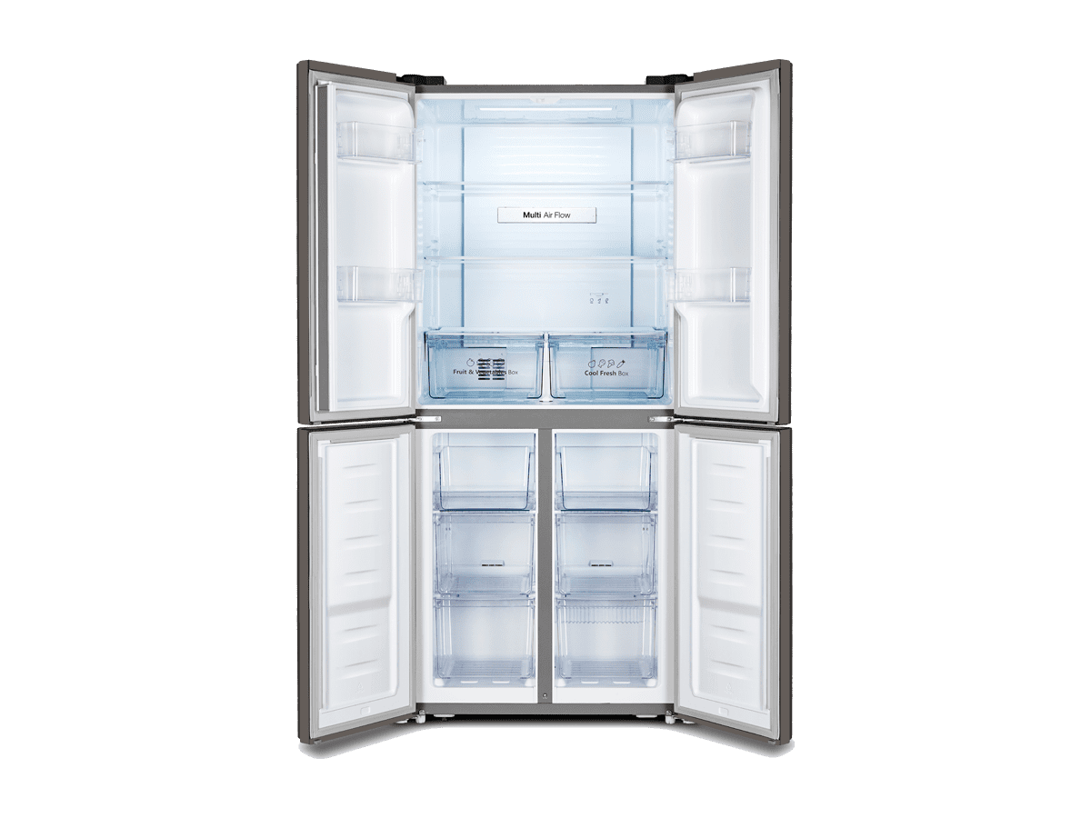 Hisense - Frigorífico 4 Puertas RQ515N4AC2 – Americano, Multi Air Flow, Inverter