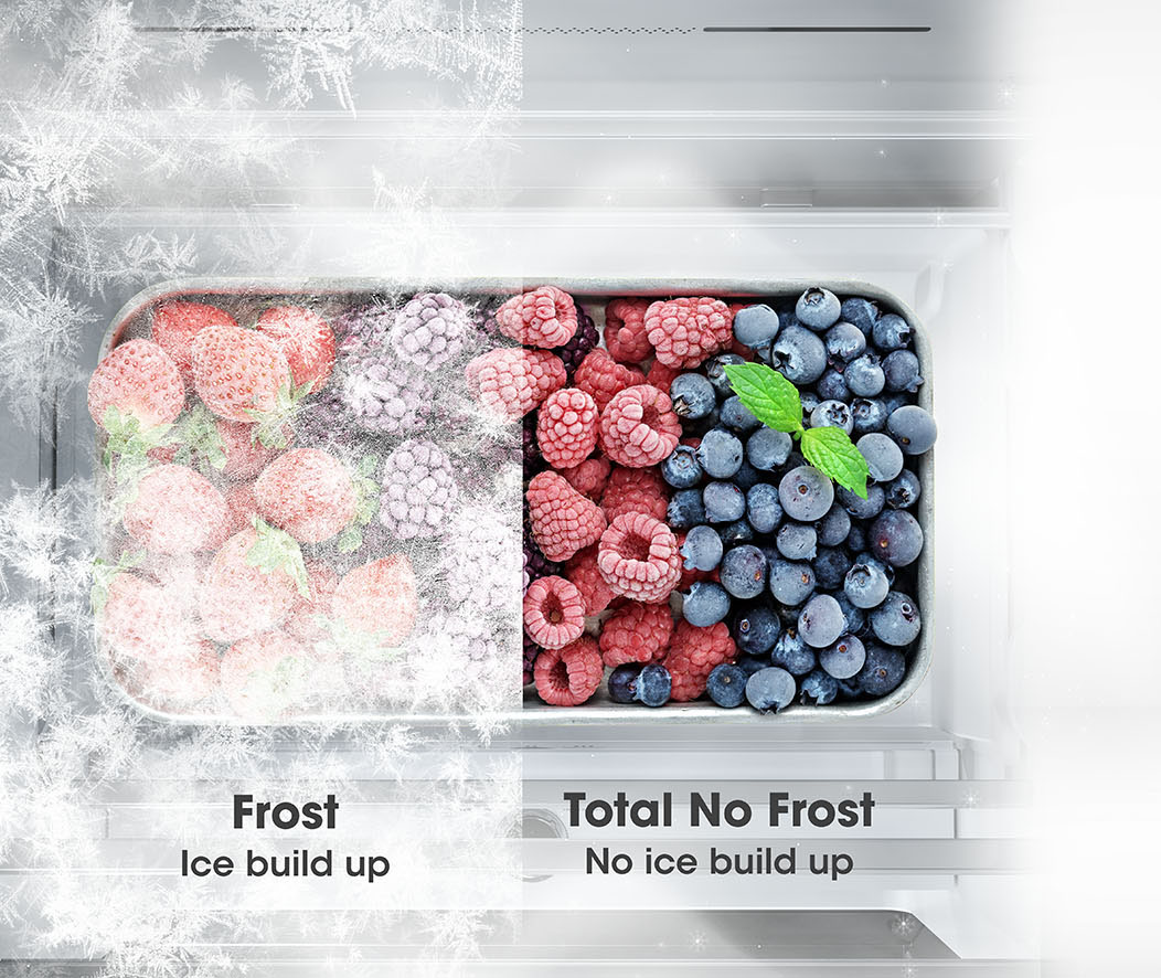 Frigorífico con Total No Frost Hisense