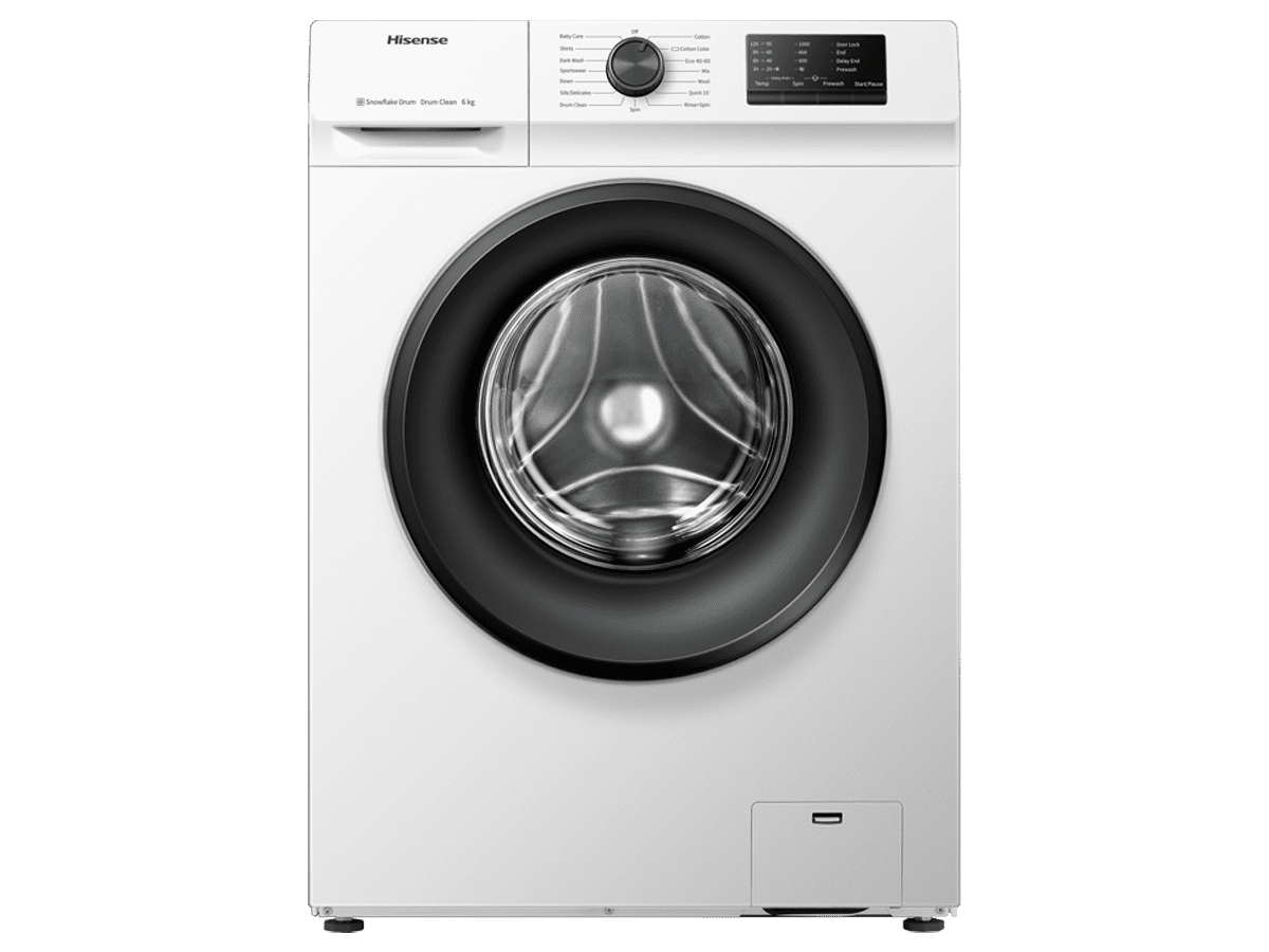 Hisense - Lavadora WFVC6010E, 6Kg 1000Rpm Clase: E , 