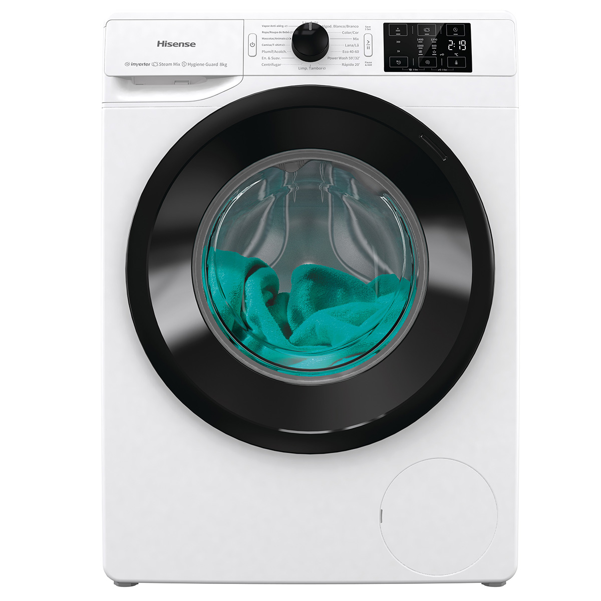 Hisense - Lavadora WFGE801439VM