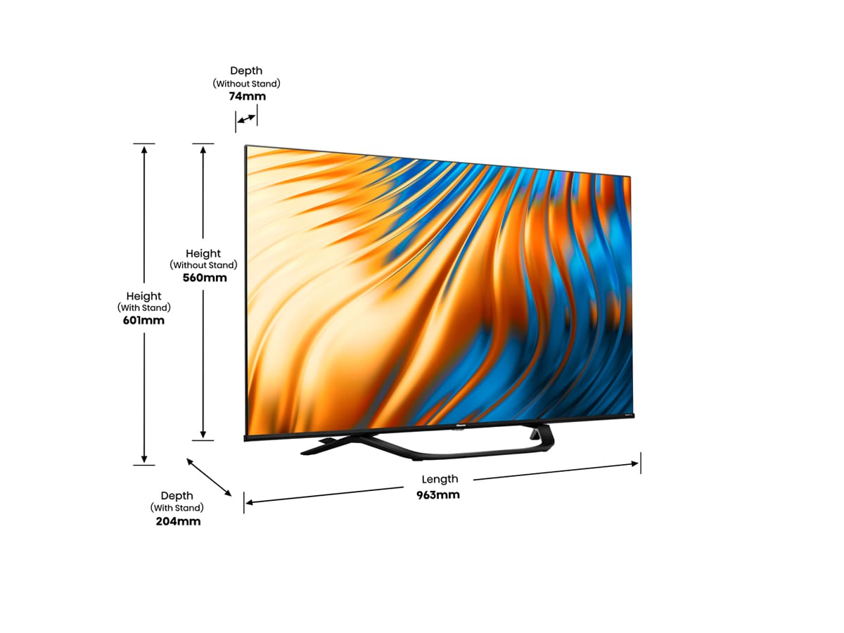 Hisense - UHD TV 43A63H