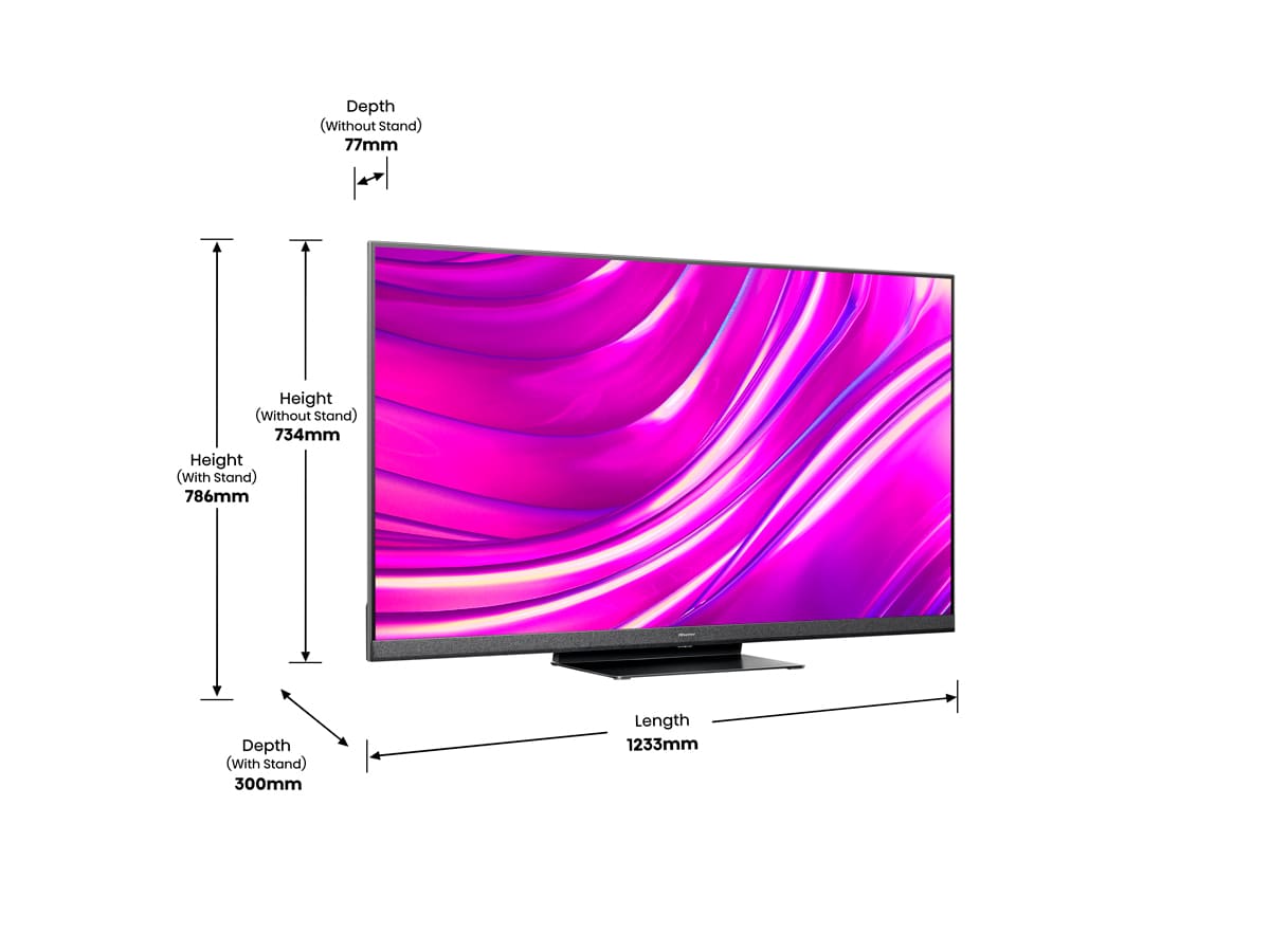 Hisense - Mini-LED ULED 4K Smart TV 55U8HQ