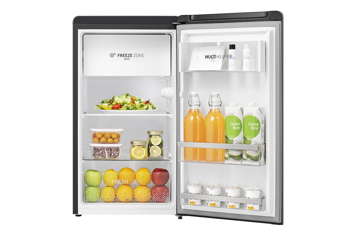 Hisense - RR106D4CBF – Frigorífico 1 Puerta, Clase F , 82L, Negro